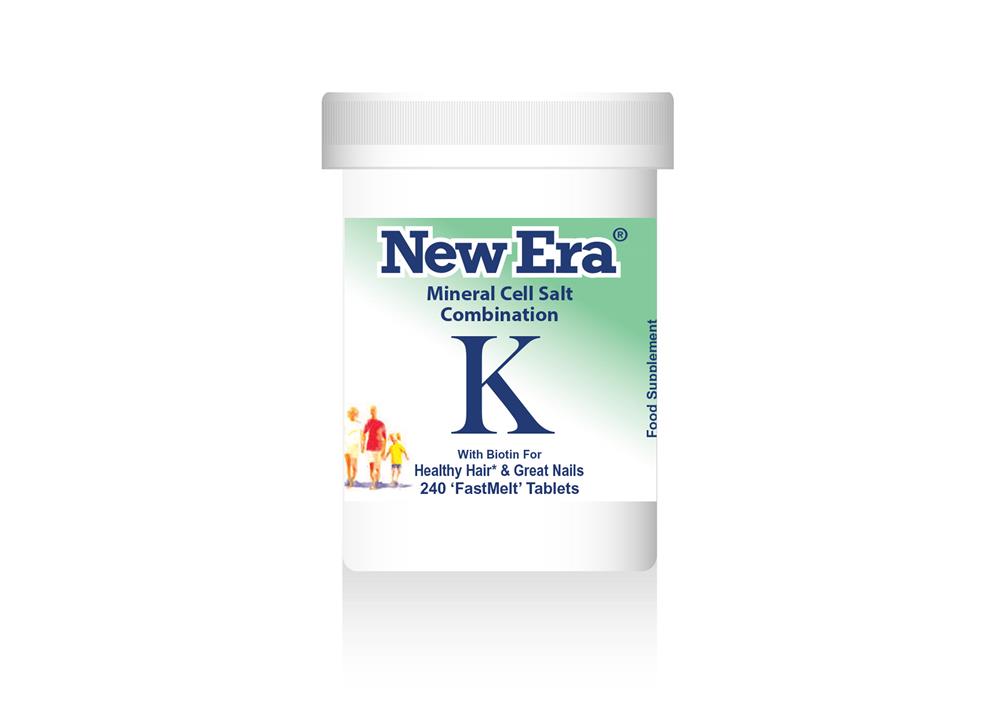 New Era_Combination K - Healthy hair & great nails. 240 tabs