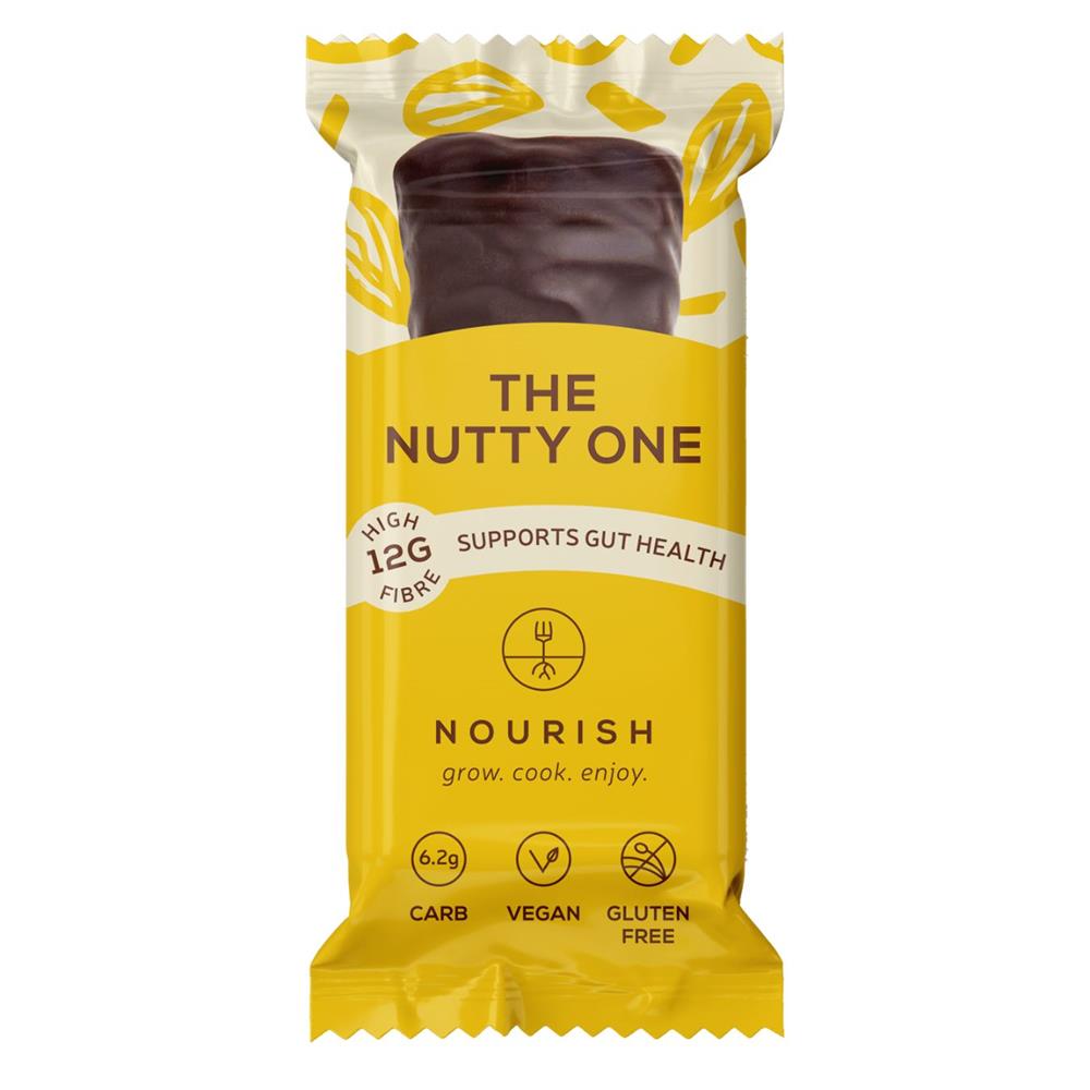 Nourish Grow Cook Enjoy_The Nutty One - Chocolate Coconut Brownie 50g-Pack of 14