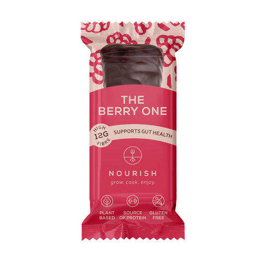 Nourish Grow Cook Enjoy_The Berry One - Chocolate Coconut Brownie 50g-Pack of 14