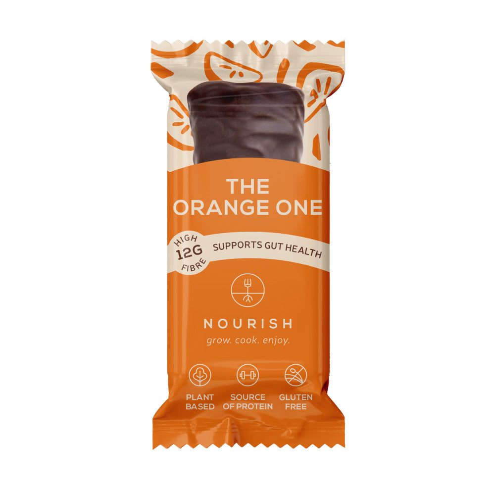 Nourish Grow Cook Enjoy_The Orange One - Chocolate Coconut Brownie 50g-Pack of 14