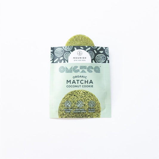 Organic Matcha Coconut Cookie 20g-pack of 14
