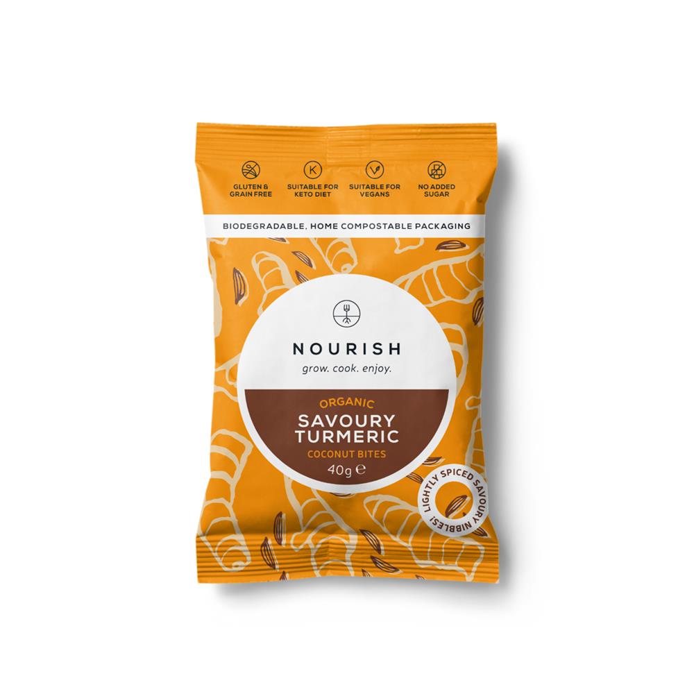 Nourish Grow Cook Enjoy_Nourish Organic Turmeric Bites 40g-pack of 5