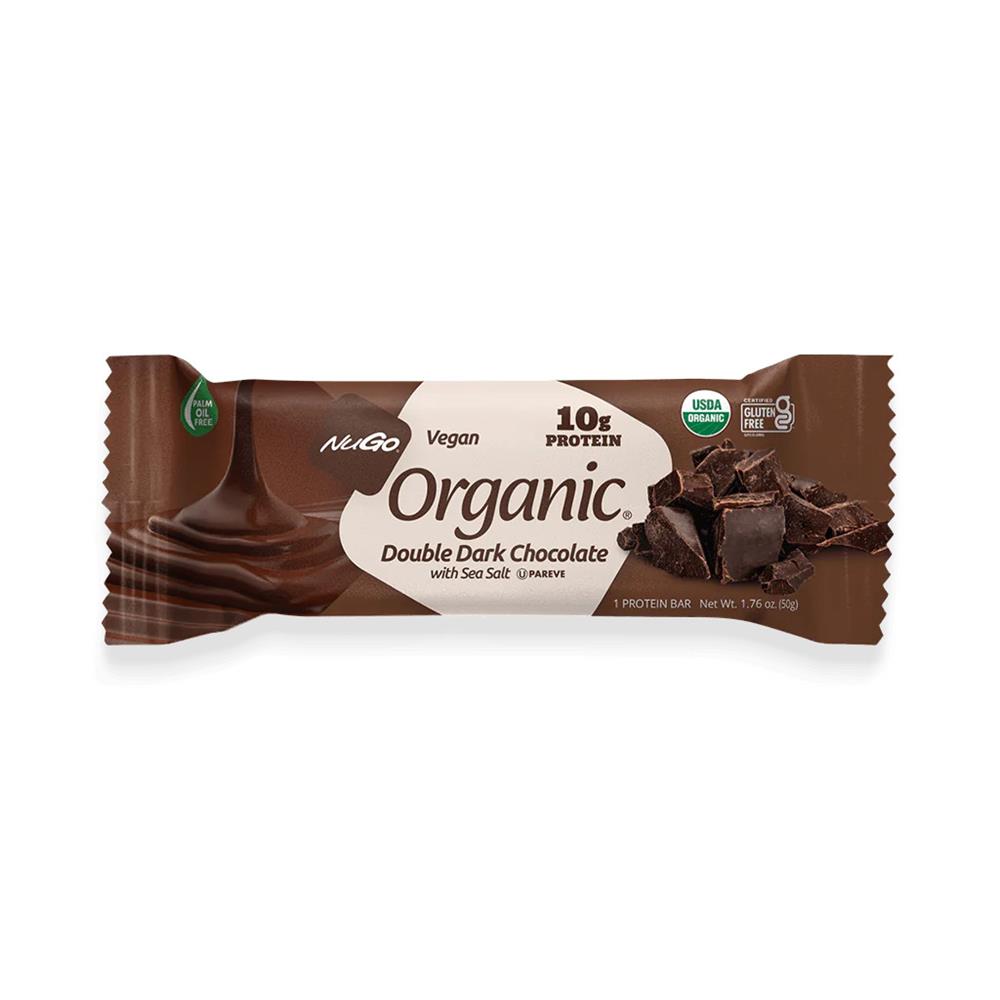 NuGo_Organic Double Dark Chocolate Bar 50g