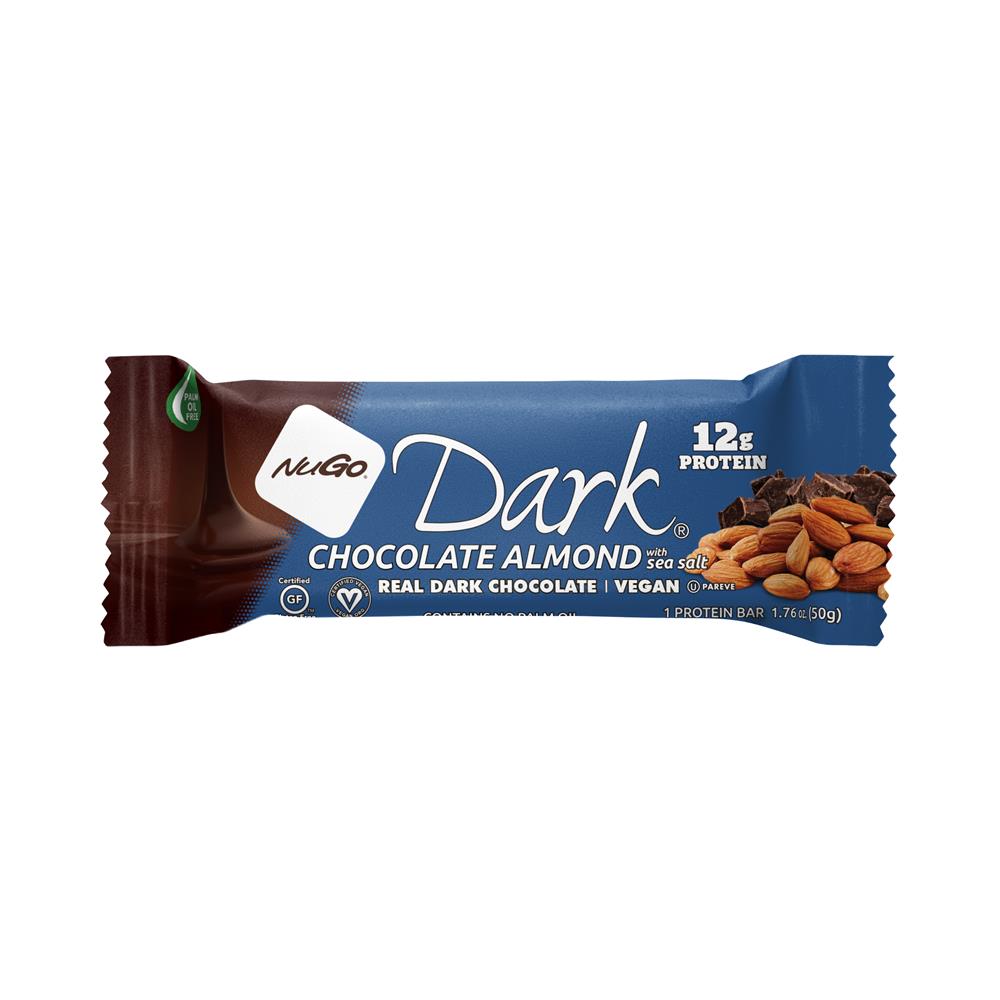 NuGo_Vegan Dark Chocolate Almond High Protein Snack Bar 50g-pack of 12