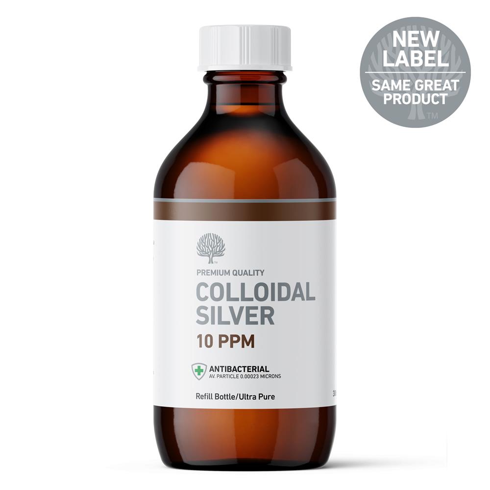 Nature's Greatest Secret_10ppm Enhanced Colloidal Silver 300ml Bottle - Neutral pH 7.5