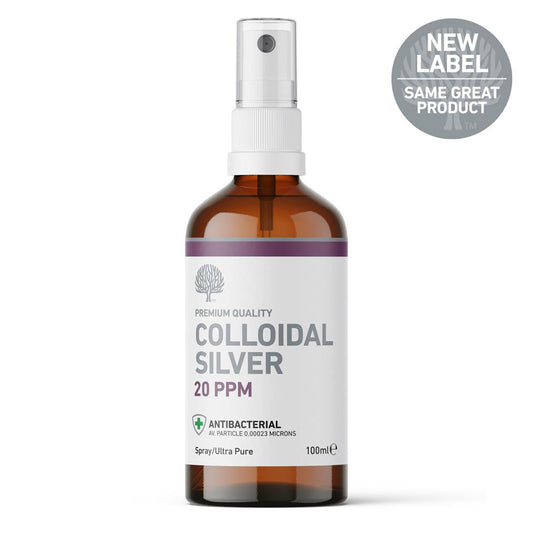 Nature's Greatest Secret_20ppm Enhanced Colloidal Silver 100ml Spray - pH 9.0