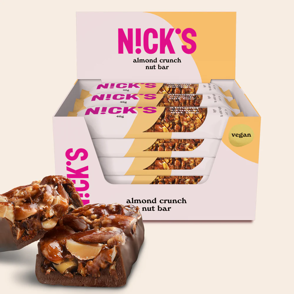 NICK'S Protein Bar 12x50g Peanut Butter