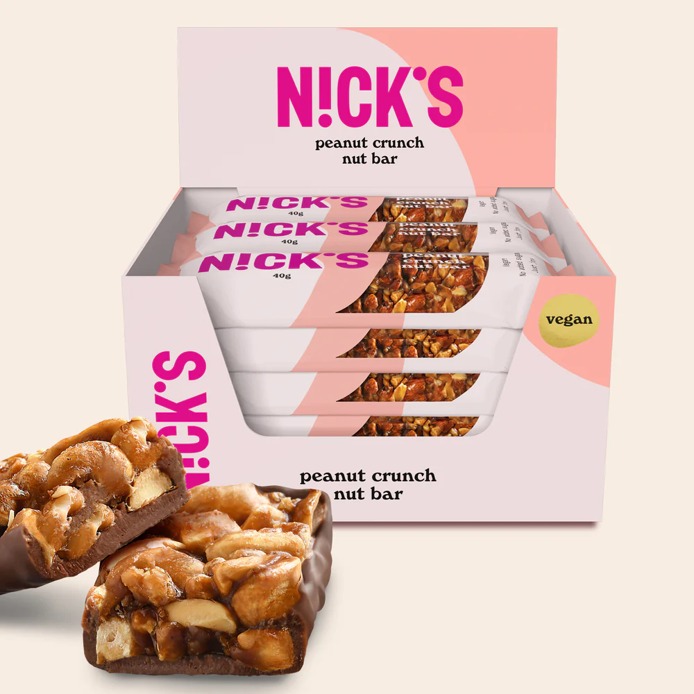 NICK'S Protein Bar 12x50g Peanut Butter