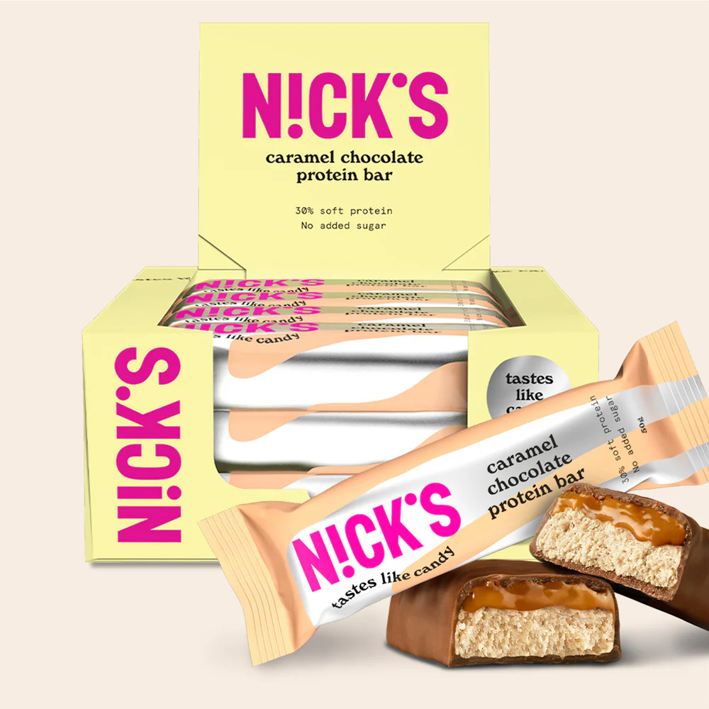 NICK'S Protein Bar 12x50g Peanut Butter