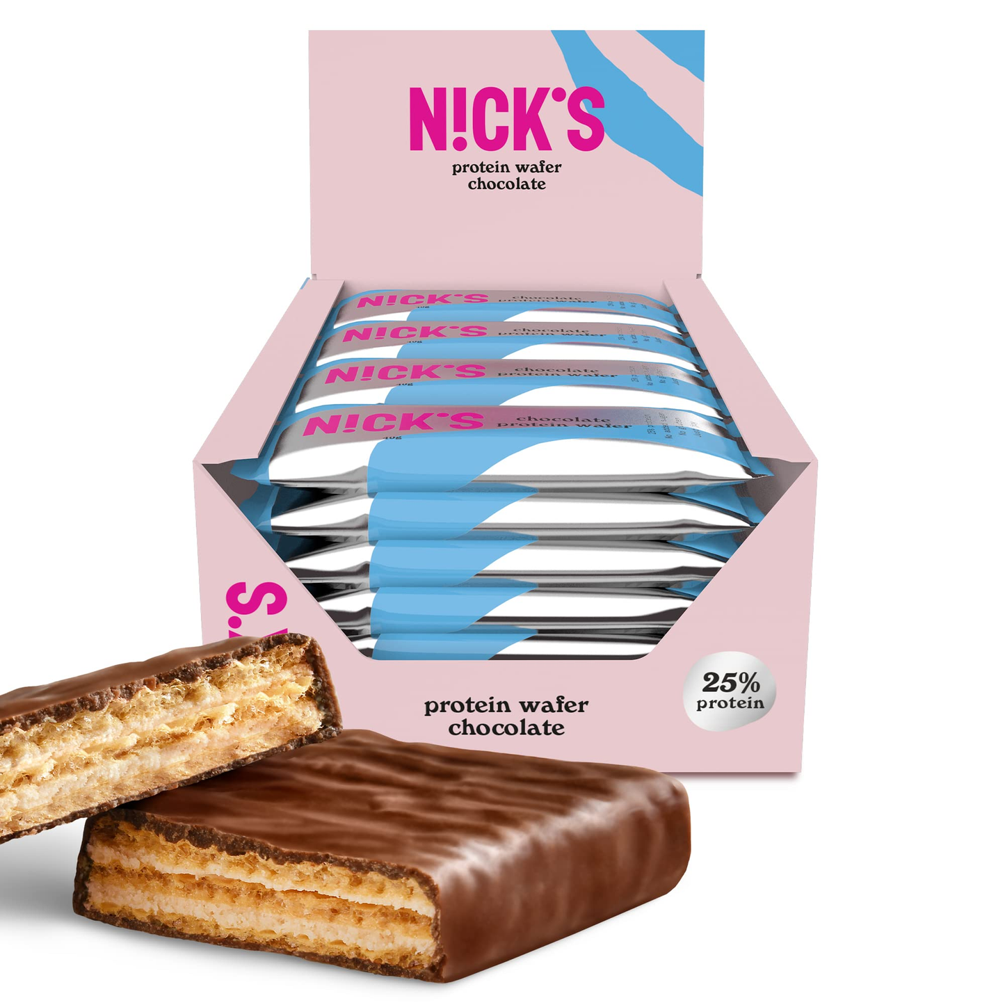 NICK'S Protein Bar 12x50g Peanut Butter