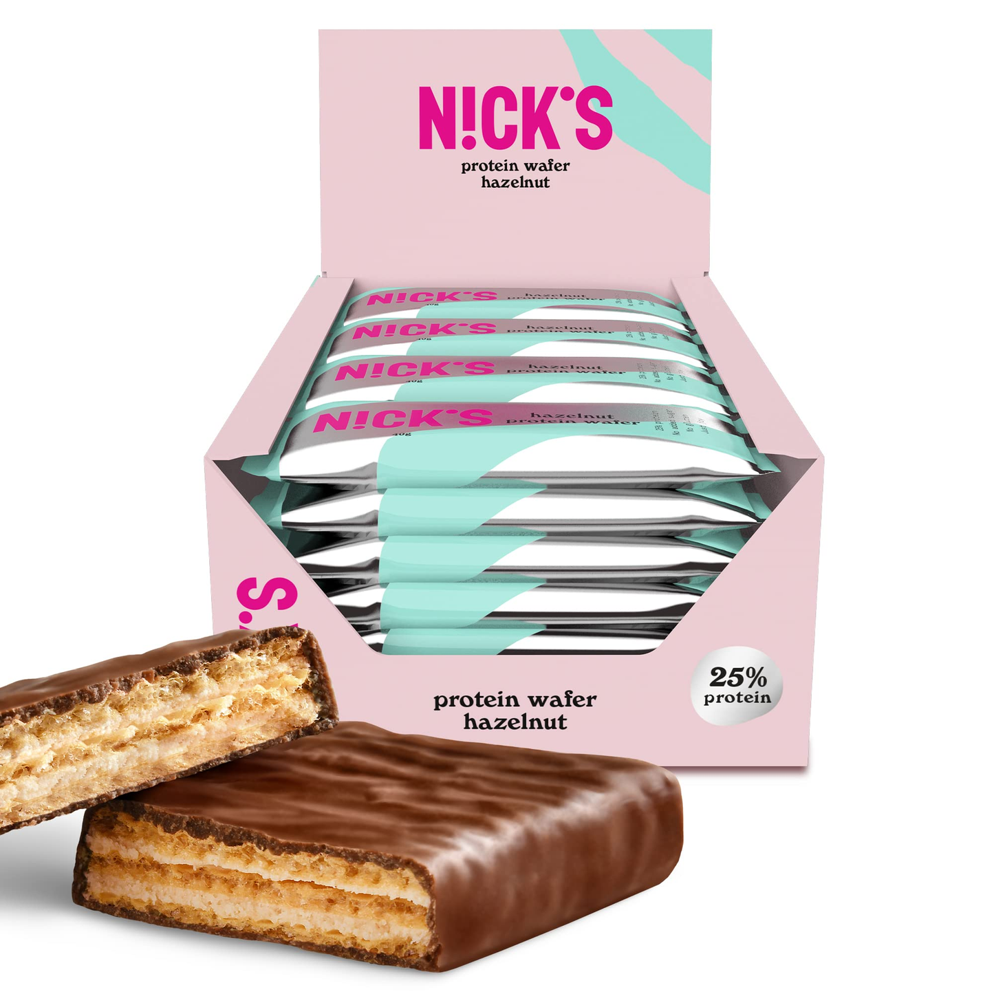 NICK'S Protein Bar 12x50g Peanut Butter