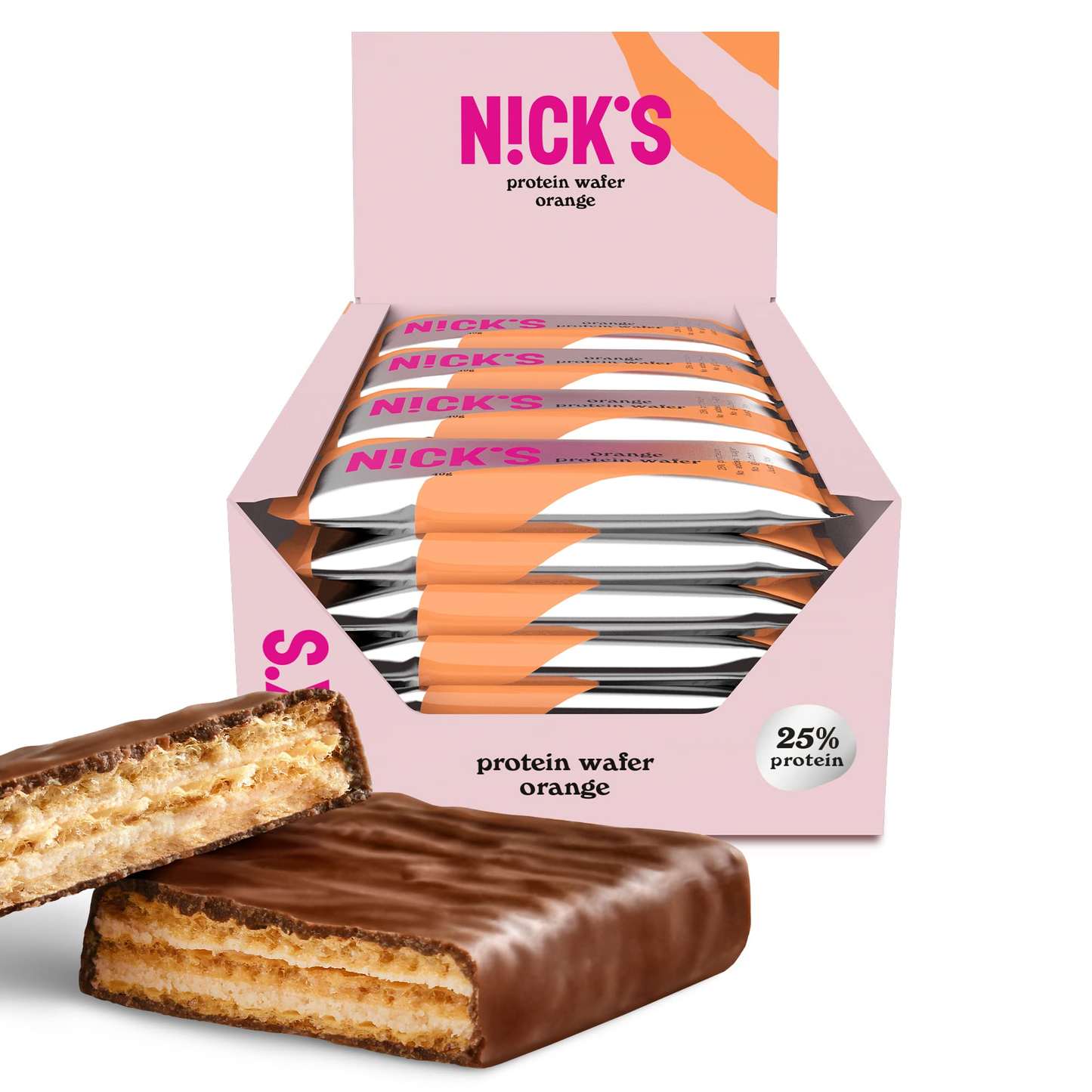 NICK'S Protein Bar 12x50g Peanut Butter