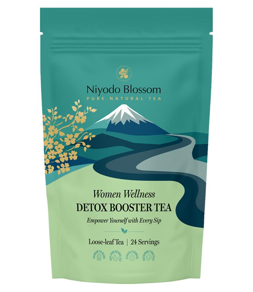 Niyodo Blossom_Detox Gourmet Green Tea- Loose leaf- 24 servings.