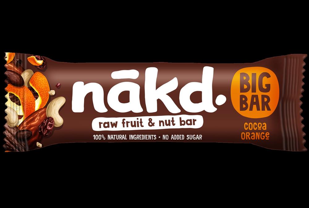 Nakd_Cocoa Orange Big Bar 45g-Pack of 16