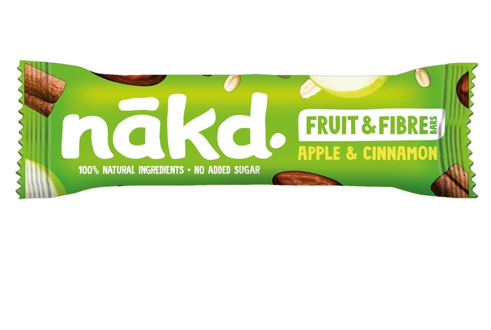 Nakd_Fruit & Fibre Apple & Cinnamon Bar 44g-pack of 16