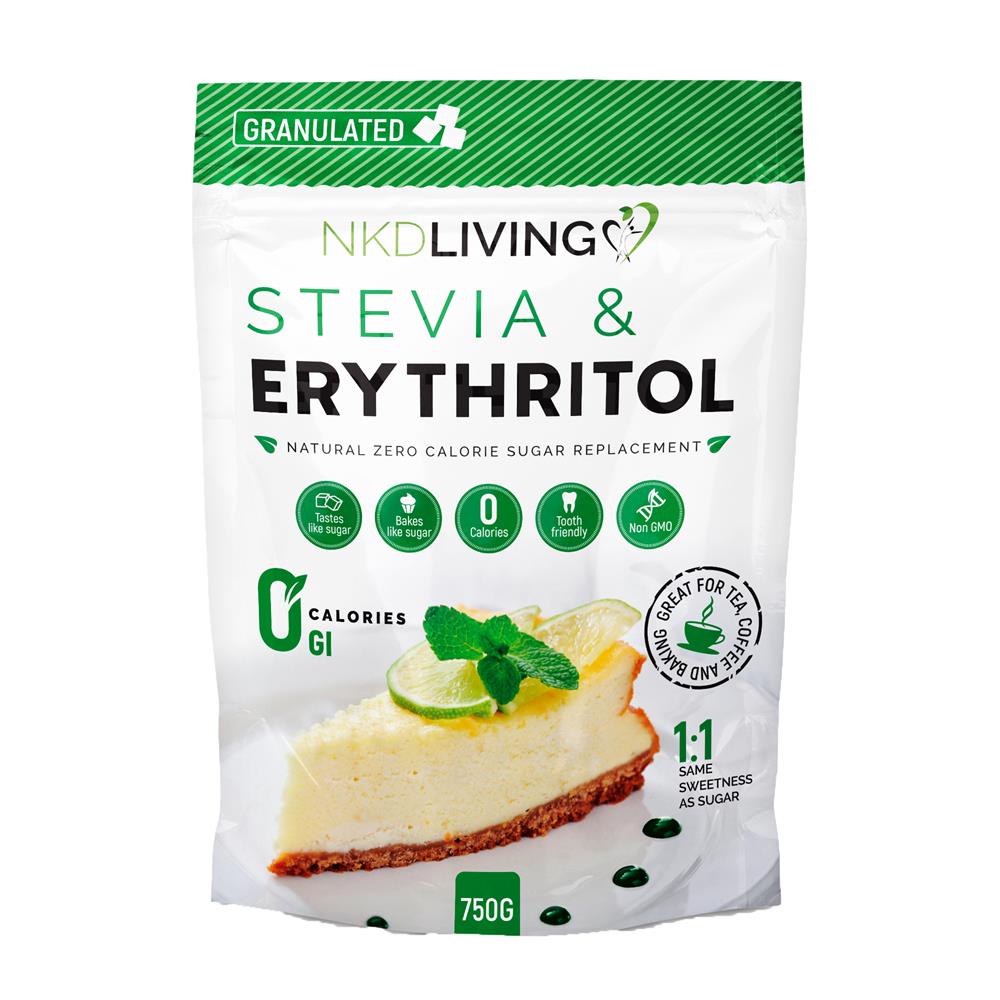 NKD Living_Stevia & Erythritol 1:1 0 Calorie Sweetener 750g