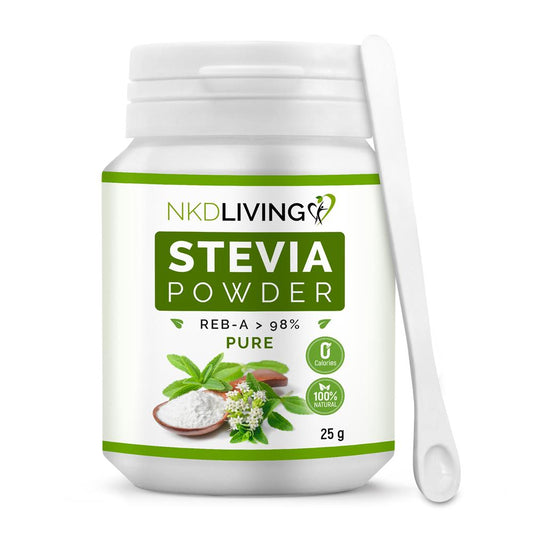 NKD Living_Pure Stevia Powder Natural 0 Calorie Sweetener 25g