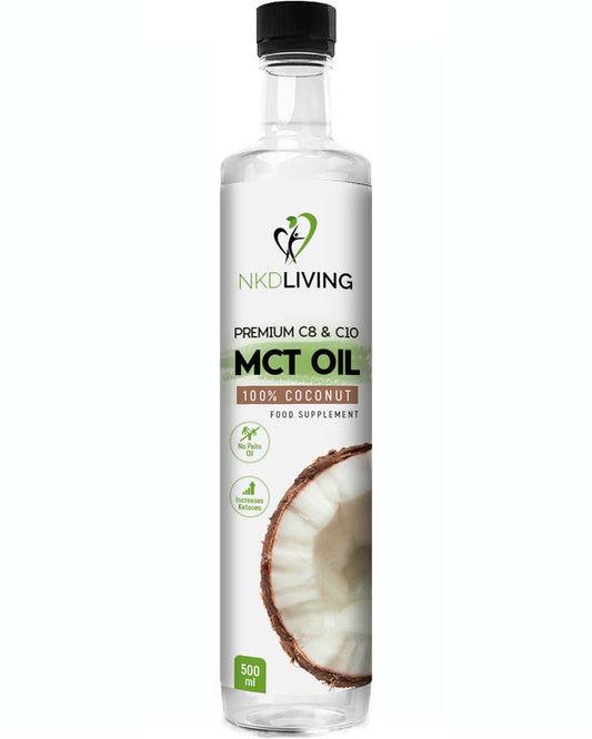 NKD Living_100% Coconut MCT Oil (60/40) 500ml