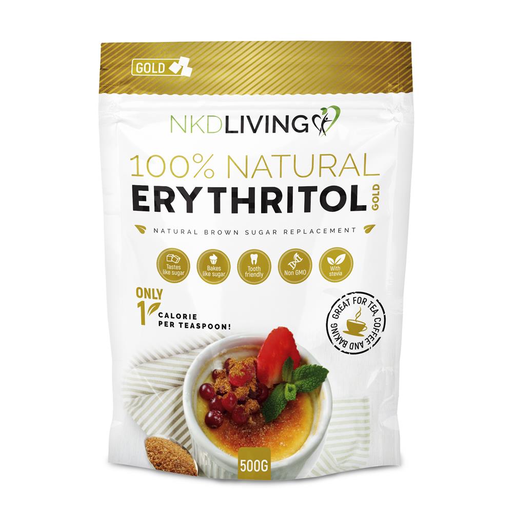 NKD Living_Erythritol GOLD Natural Low Calorie Sweetener 500g