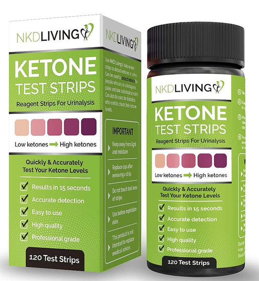 NKD Living_Ketone Test Strips - 120 Strips