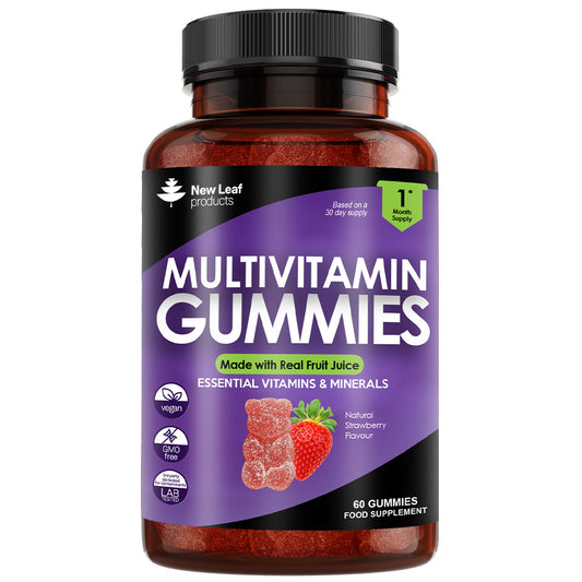New Leaf Products_Multivitamin Coated Gummies For Adults 60 gummies