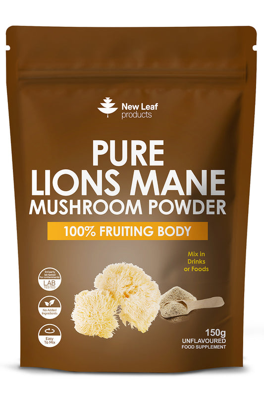 New Leaf Products_Lions Mane Mushroom Powder - 3000mg 150g