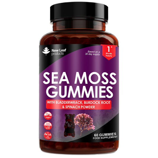 New Leaf Products_Sea Moss Gummies Vegan 60 gummies