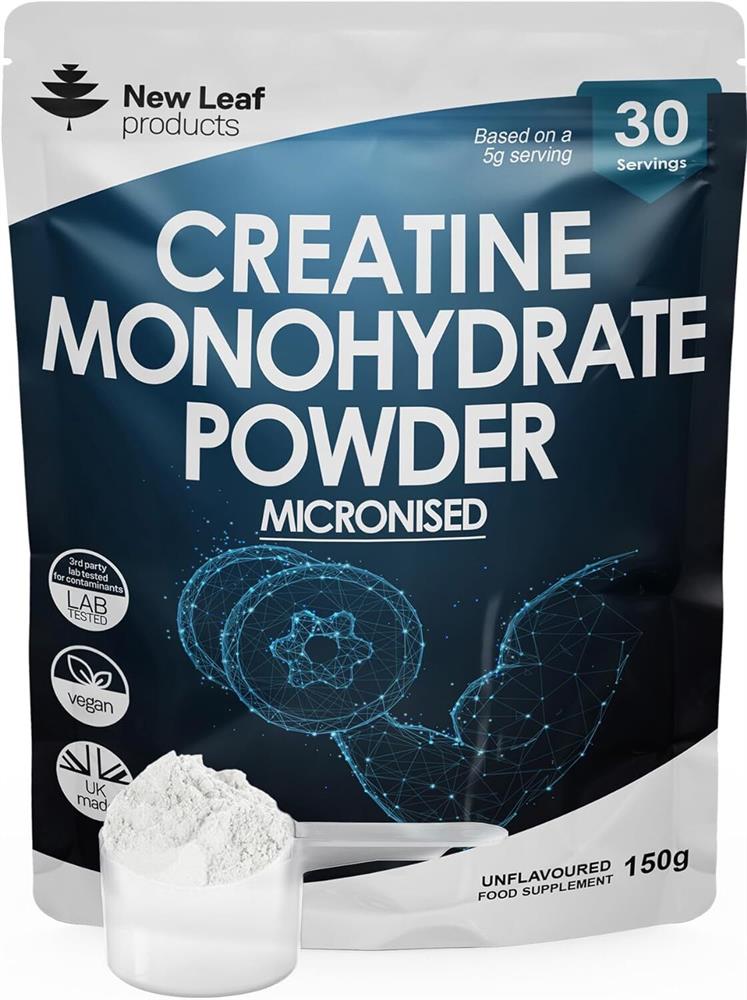 New Leaf Products_Creatine Monohydrate Powder - 100% Micronized 150g