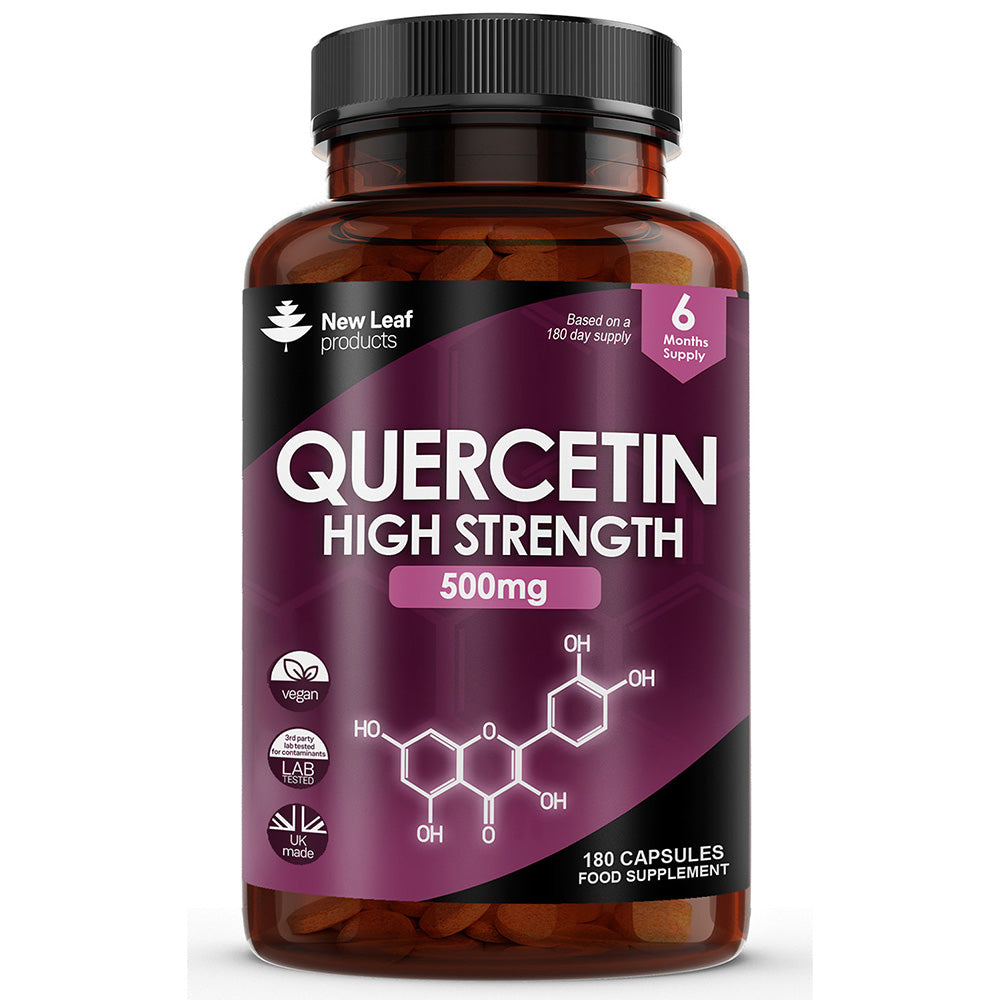 New Leaf Products_Quercetin Capsules - 180 Immune Health 500mg 180 Vegan Capsules