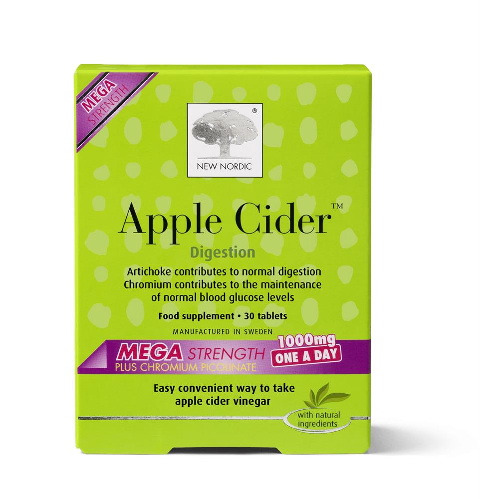 New Nordic_Apple Cider Mega Strength OAD 30 Tablets