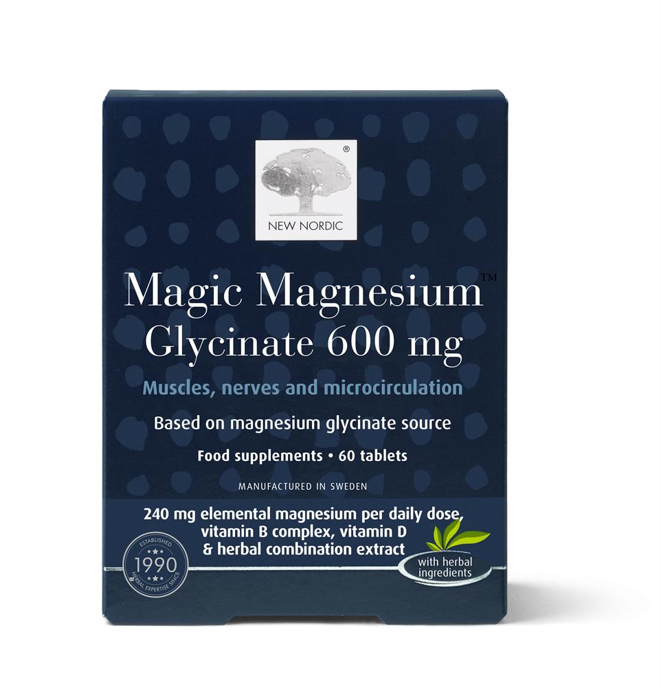 New Nordic_Magic Magnesium Glycinate 600mg