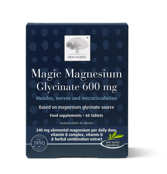New Nordic_Magic Magnesium Glycinate 600mg