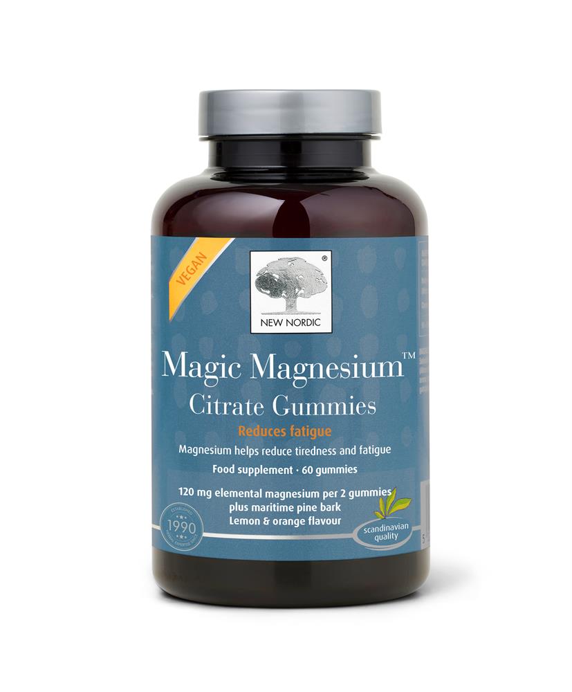 New Nordic_Magic Magnesium Citrate 60 Gummies