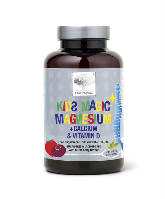 New Nordic_Kids Magic Magnesium + Calcium & Vitamin D 180 tablet