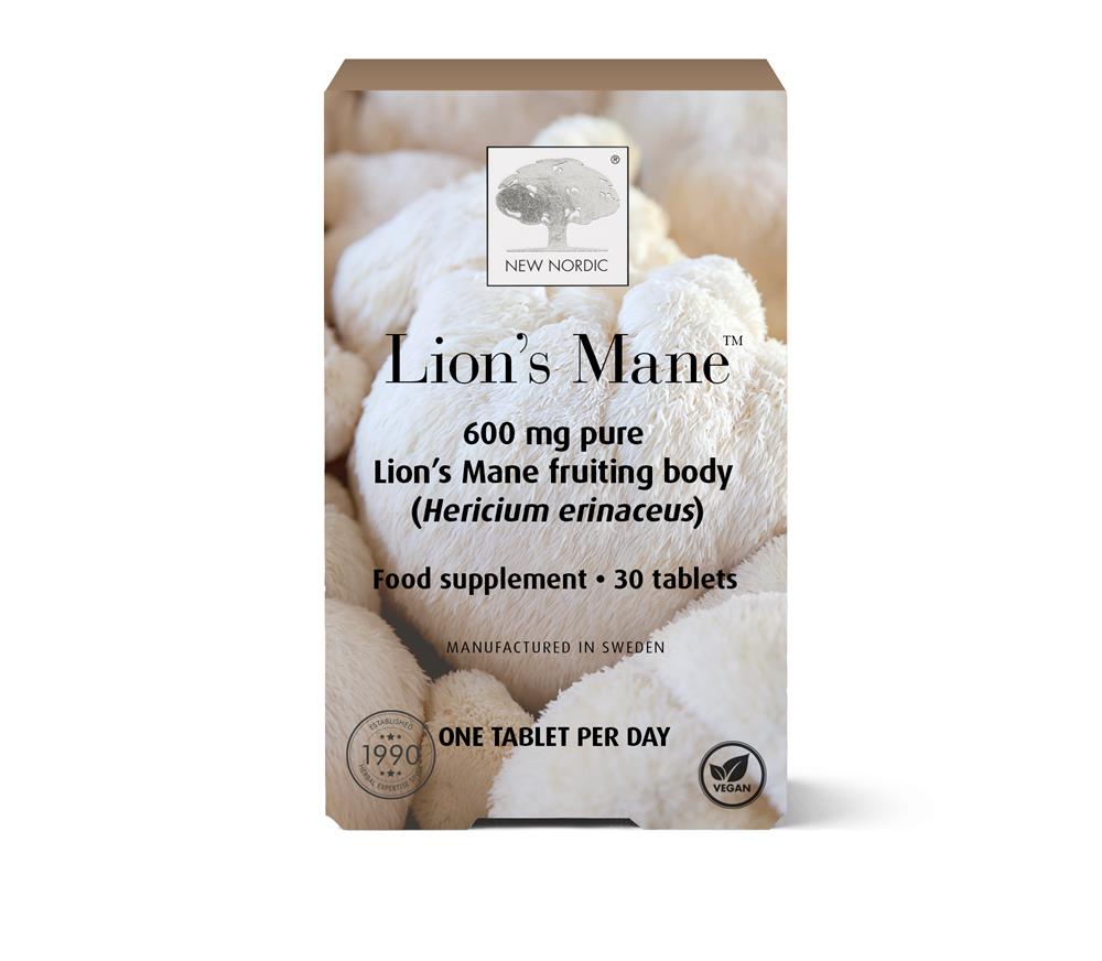 New Nordic_Lion's Mane 30 tablets