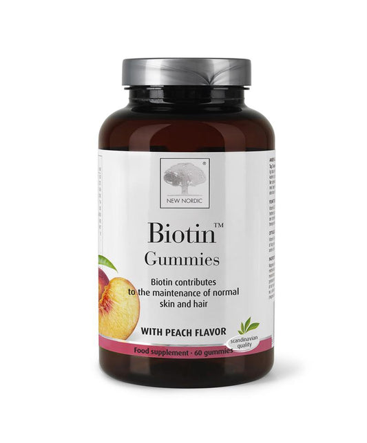 New Nordic_Biotin Gummies. 60 gummies.