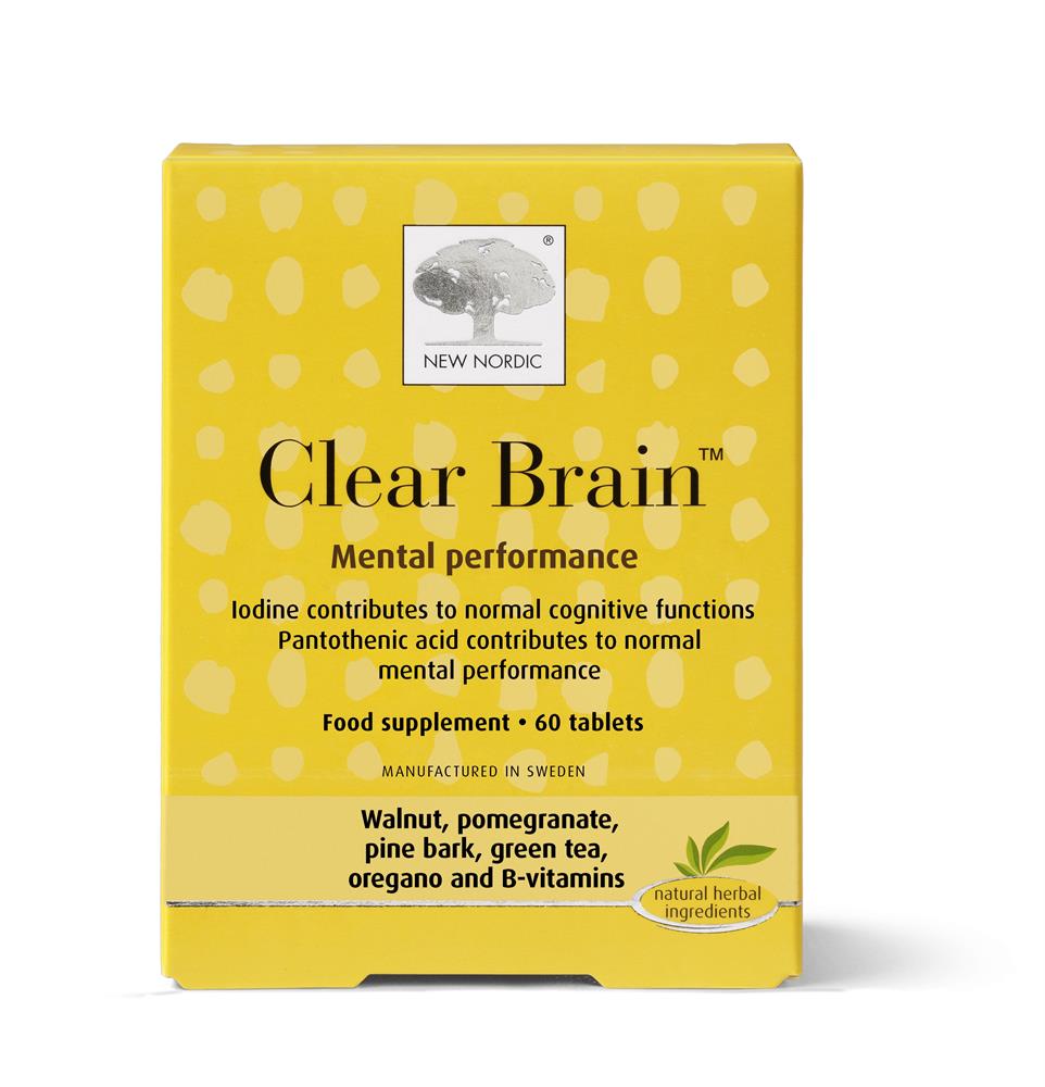 New Nordic_Clear Brain 60 tablets