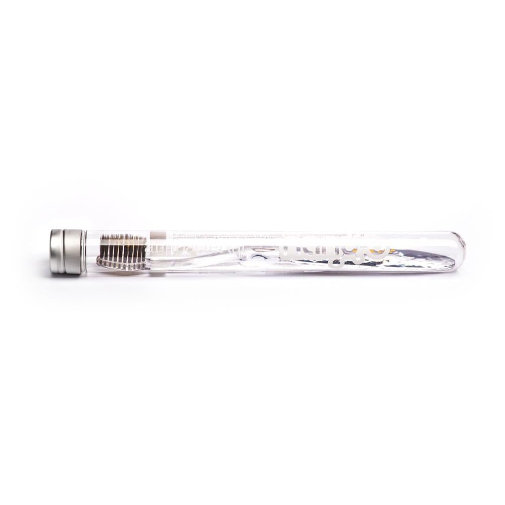 Nano-b_Antibacterial Gold&Charcoal Toothbrush- Crystal 1 Unit