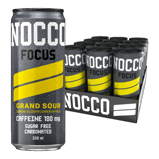 NOCCO Focus 12x330ml Grand Sour