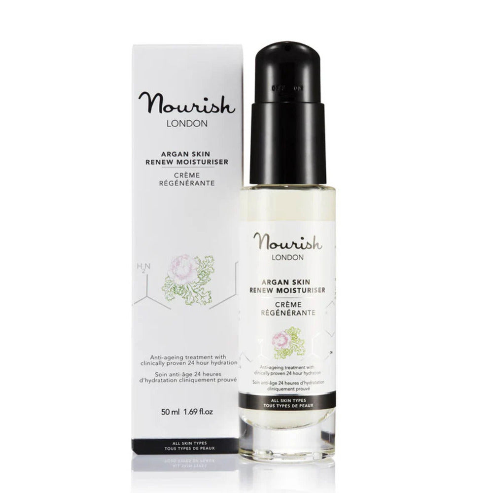 Nourish London_Argan Skin Renew Moisturiser - 50ml (SA Approved)