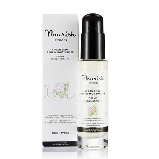 Nourish London_Argan Skin Renew Moisturiser - 50ml (SA Approved)