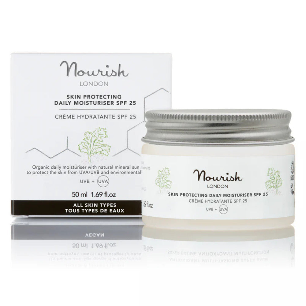 Nourish London_Skin Protecting Daily Moisturiser SPF 25 50ml (COSMOS)