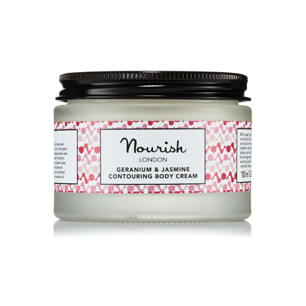 Nourish London_Geranium & Jasmine Body Cream 100ml