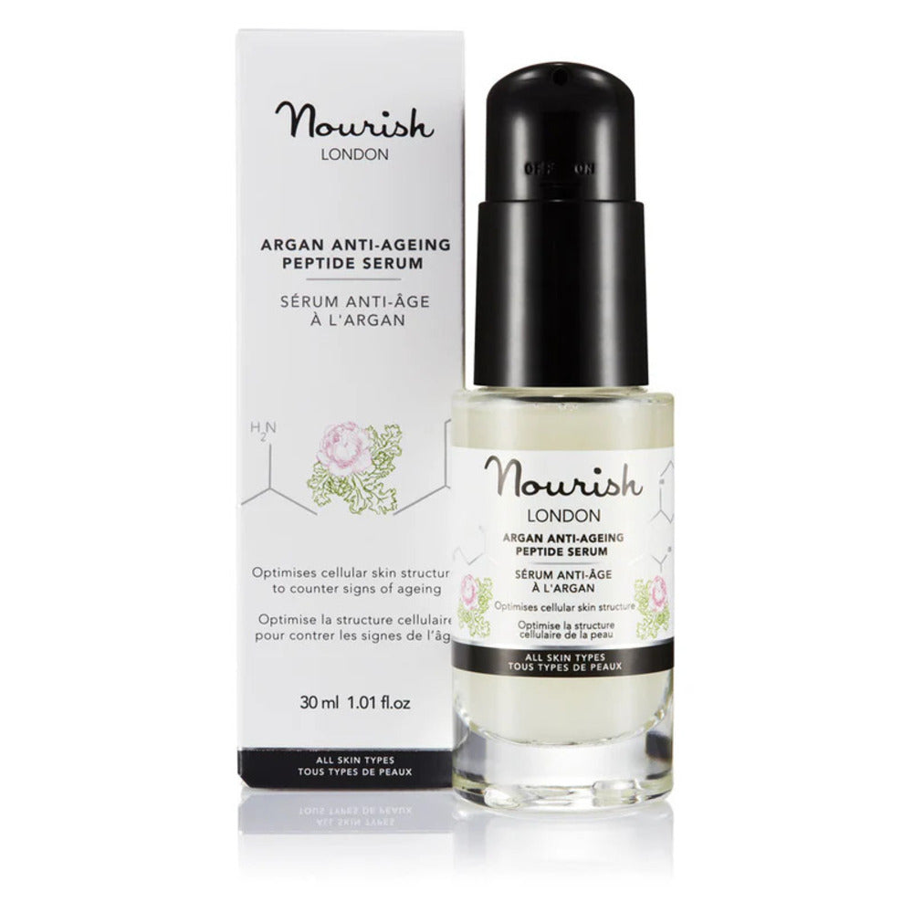 Nourish London_Argan Anti-Ageing Peptide Serum - 30ml