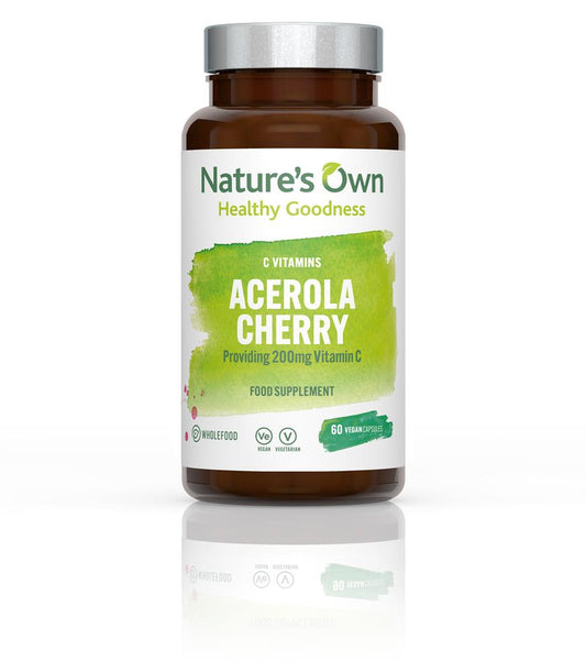 Natures Own_Acerola Cherry 200mg Vitamin C 60 capsules