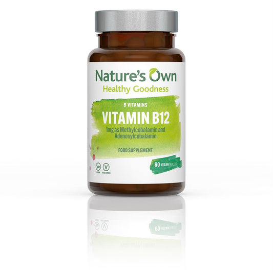 Natures Own_Vitamin B12 Methylcobalamin & Adenosylcobalamin Sublingual 60s