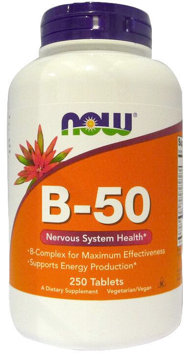 NOW Foods Vitamin B-50 - 100 tablets