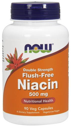 NOW Foods Niacin Flush-Free - 250mg - 180 vcaps