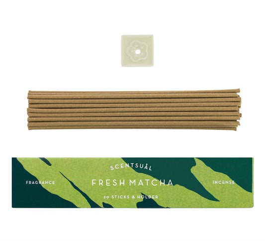 Nippon Kodo_Scentsual Incense - Fresh Matcha 30 Sticks-Pack of 2