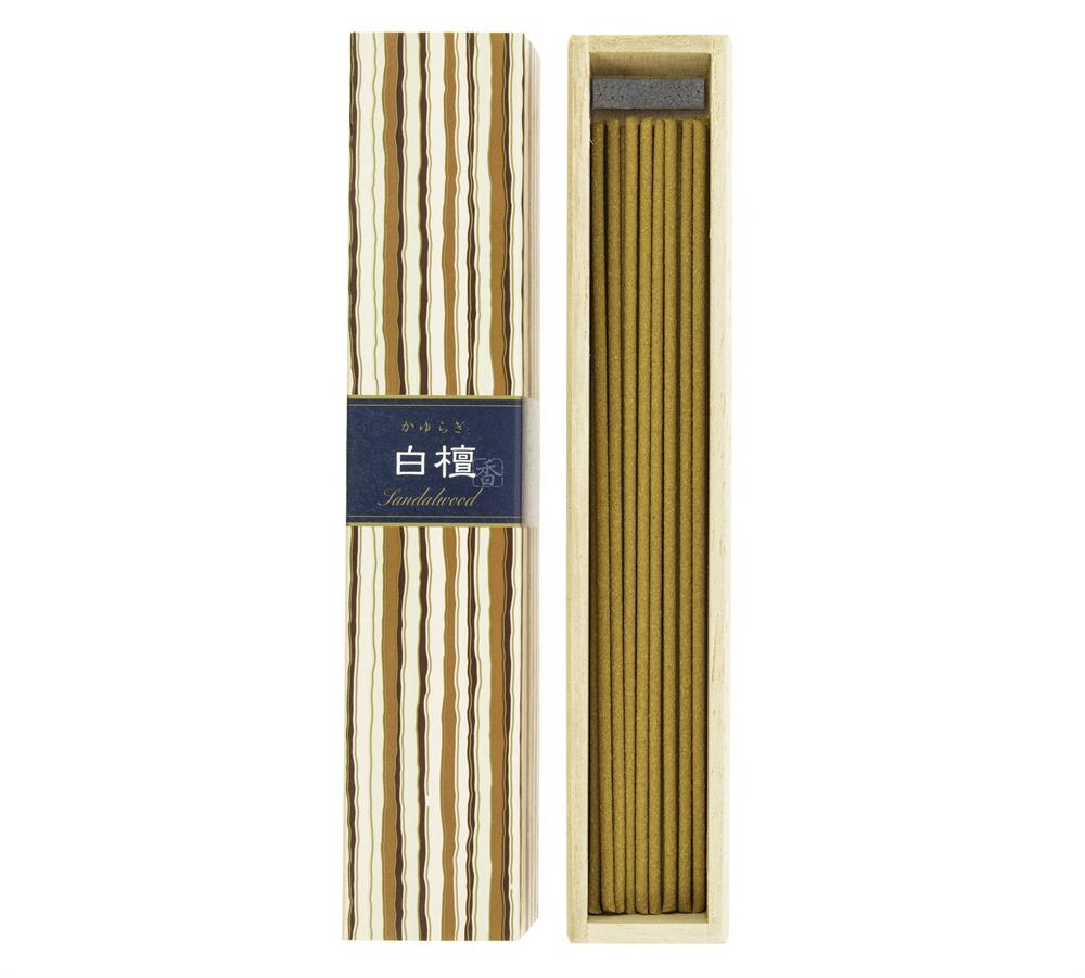 Nippon Kodo_Kayuragi Incense - Sandalwood 40 Sticks-pack of 2